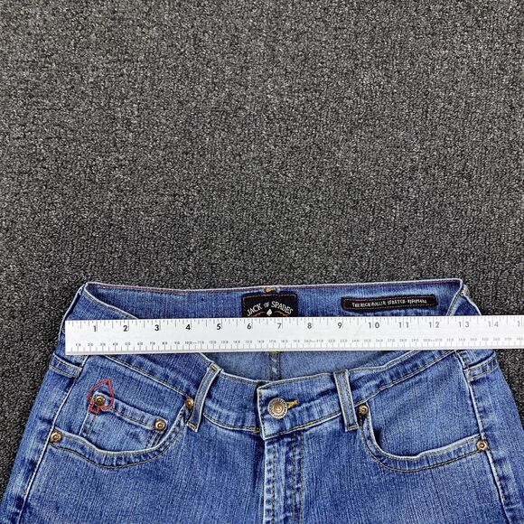 Jack of Spades The High Roller Stretch Jeans Blue #JF4P14M Size 33x30 - Picture 6 of 8